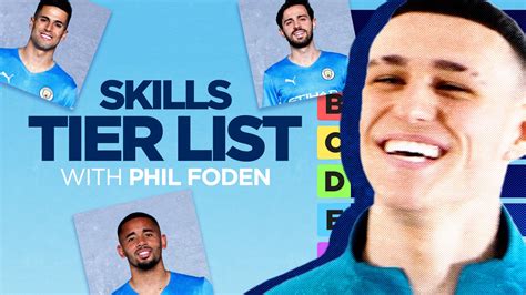 Phil Foden: Skills tier list