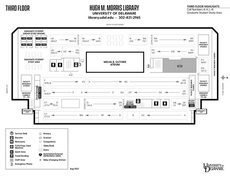 Morris Library Available Seats – Spaces