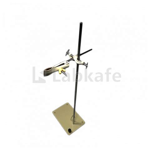 IRON STAND (with Clamp & Boss Head), 7x5" Sheet Metal (RETORT STAND ...