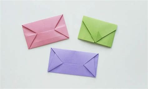 3 Easy Ways of Folding Origami Envelopes (No-Glue) + Video | The ...