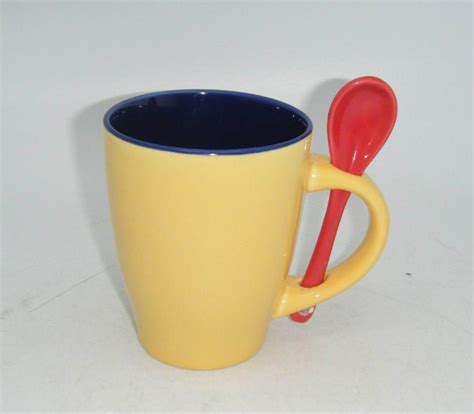 Unique Coffee Mug With Spoon Attached | Unique coffee mugs, Mugs, Tea cups