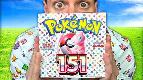 *NEW* Pokemon 151 Booster Box Opening - YouTube