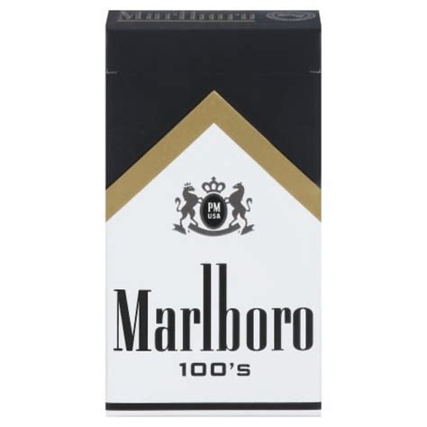 Marlboro Black Gold 100's Cigarettes, 1 pk - Smith’s Food and Drug