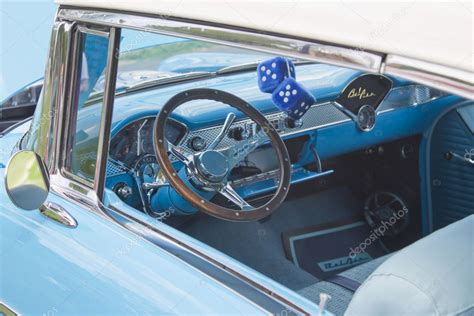 Interior of 1955 Chevrolet Bel Air – Stock Editorial Photo © mybaitshop ...