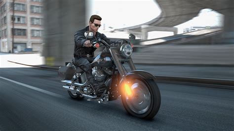 Harley Davidson Fat boy Terminator 2 [Add-On] - GTA5-Mods.com