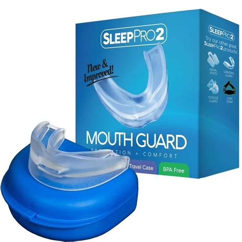 SleepPro Sleep Aid Custom Night Mouth Guard New and Improved - Walmart ...