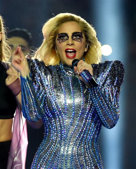 Lady Gaga - Super Bowl LI Halftime Show in Houston, Texas 2/5/ 2017 ...