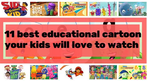 11 best educational cartoons your kids will love to watch! - The Mum ...