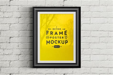 20 Free PSD Templates to Mockup Your Poster Designs