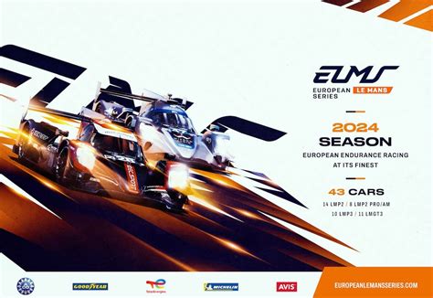 43 cars in the European Le Mans Series in 2024! | Endurance Info