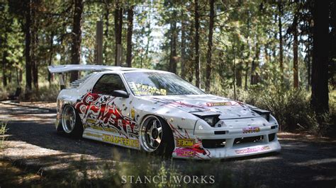 More is more. – Evan Brown’s 1987 "Item B" FC3S RX7 - StanceWorks