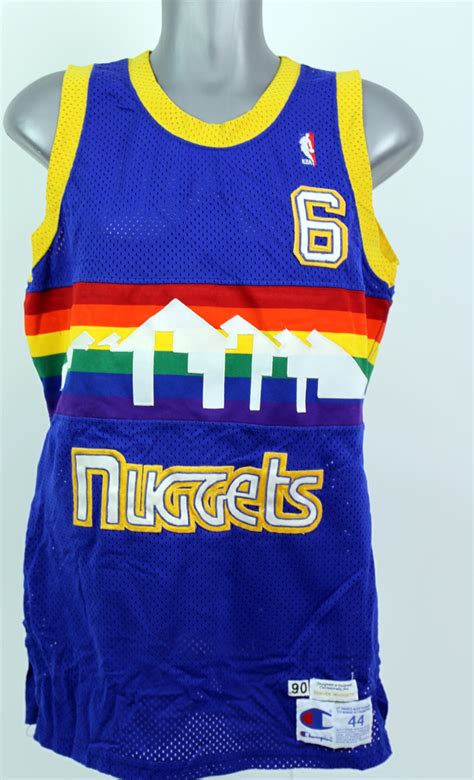 Monica Koks Rhythmus denver nuggets 90s jersey eine Klage einbringen ...