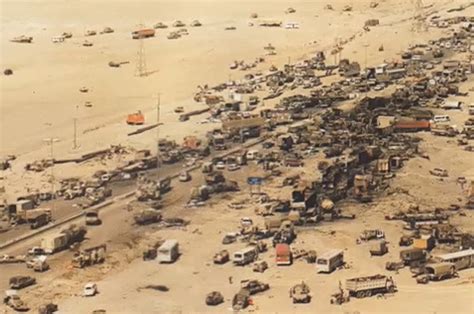 The Highway Of Death - First Gulf War | War History Online