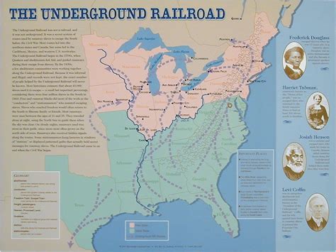 The Underground Railroad Map Poster by Knoweldge Unlimited | The Black ...