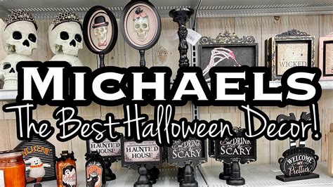 MICHAELS HALLOWEEN DECOR 2021 • SHOP WITH ME - YouTube