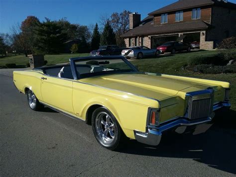 1971 LINCOLN MARK III CONVERTIBLE 460 DUAL QUADS - Classic Lincoln ...