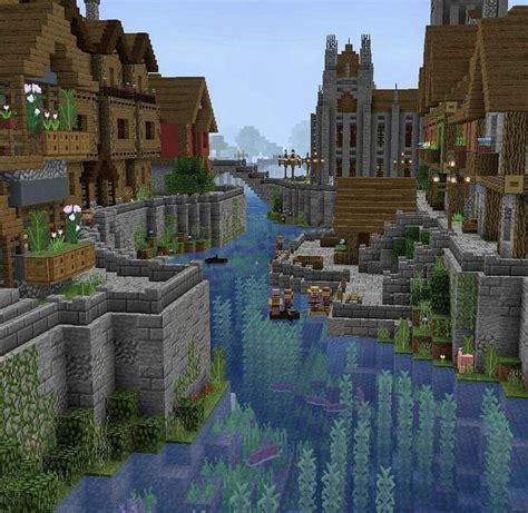 The village i want but am too lazy to make By u/Omagenta | Minecraft ...