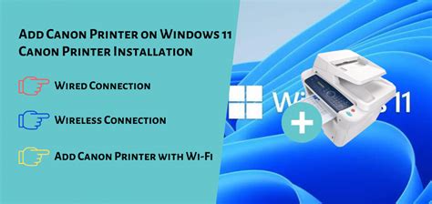 Add Canon Printer on Windows 11 - Canon Printer Installation