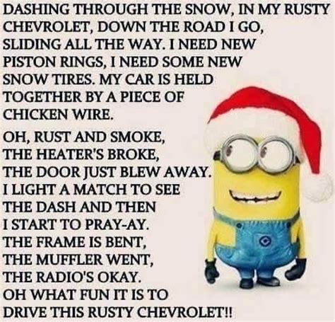 Pin by Simone Stein on Minions | Funny christmas songs, Christmas memes ...