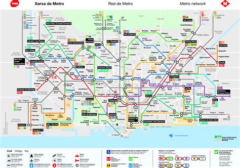 Tmb Metro Mapa | Mapa Lineas