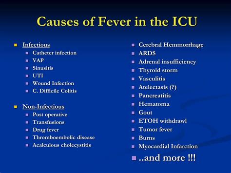 PPT - Evaluation and Management of Fever in the Critically-Ill Patient ...