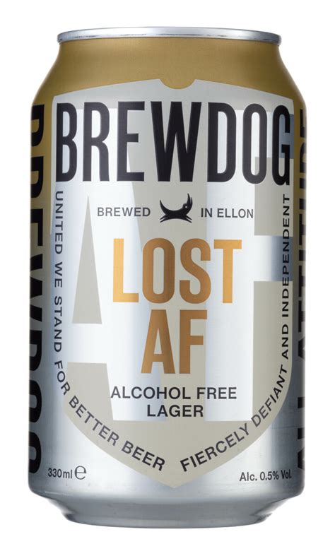 BrewDog Lost AF Alcohol Free Lager - Vinmonopolet