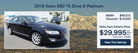 FEATURED PRE-OWNED VEHICLES | Volvo Cars Ontario