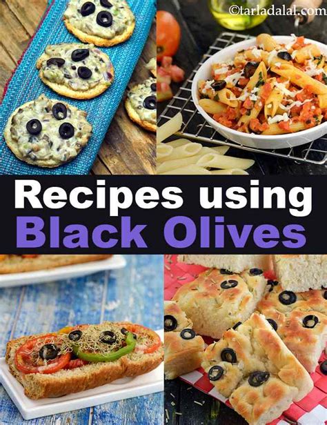 95 black olives recipes | black olives recipe collection | Tarladalal.com