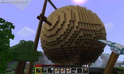 Minecraft Perfect Sphere