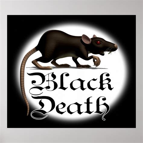 Black Death Rat Posters | Zazzle.com