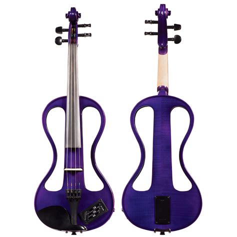 Johnson EV-4s Purple Electric Violin | Carriage House Violins