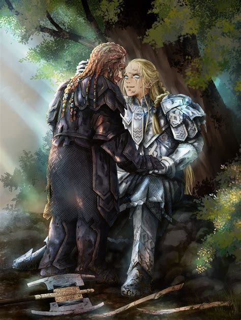 ArtStation - Gimli And Legolas