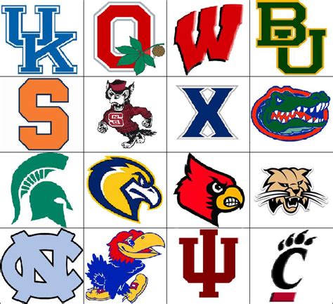 All College Team Logos