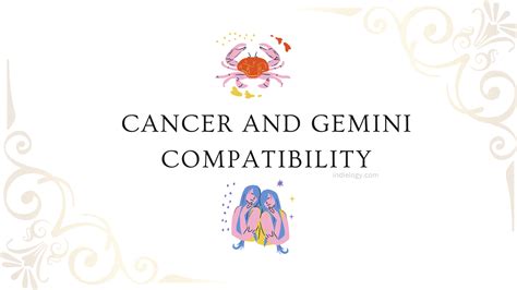 Gemini and Cancer compatibility in love, relationships and marriage ...