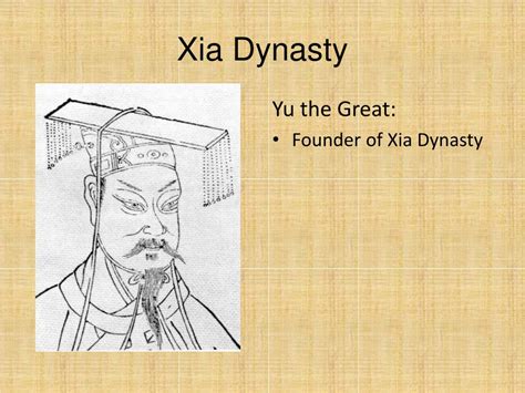 Xia Dynasty Yu