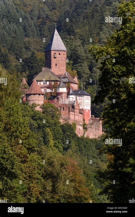 Schloss Zwingenberg, Zwingenberg-Neckar, Baden-Württemberg, Deutschland ...