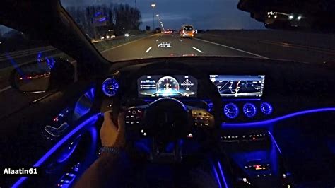 The Mercedes-AMG GT 63 S 2024 Test Drive at NIGHT - YouTube