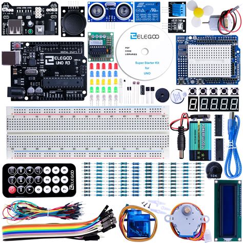 Diy Electronics Kits For Beginners : Elecrow Starter Kit for Arduino ...