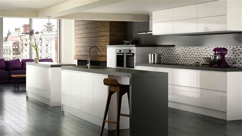 High Gloss White Modern Kitchen Cabinets - Brands, Options & Pricing ...