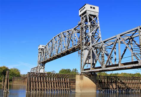 Valley City Bridge | The position of NS' Illinois River lift… | Flickr