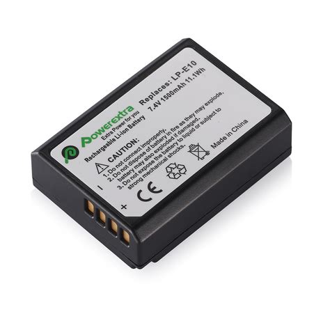 LP-E10 Battery For Canon Rebel T3 T6 T5 EOS 1300D 1100D + LCD Dual USB ...