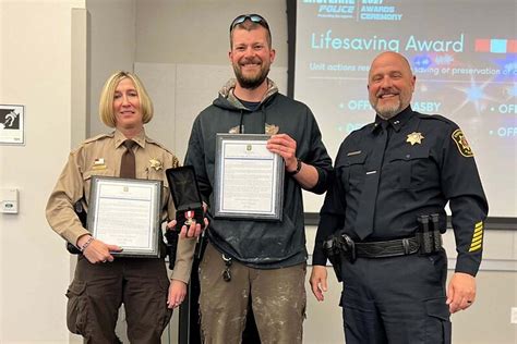 Laramie County Sheriff's Deputy Recognized With Lifesaving Award