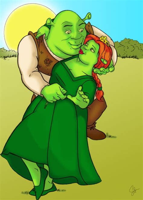 Shrek and Princess Fiona by zusque on @DeviantArt | Princess fiona ...