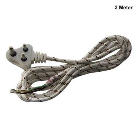 Electric Iron Cord, 3 Meter at Rs 35/piece in New Delhi | ID: 14186433548