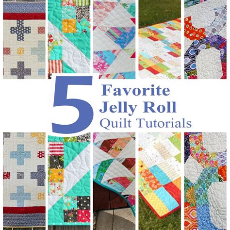 A Bright Corner: Five Friday Favorites: Jelly Roll Quilt Tutorials