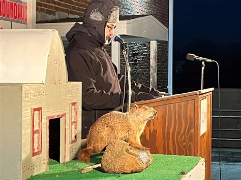 Did Buckeye Chuck see his shadow? Ohio's groundhog declares an early ...