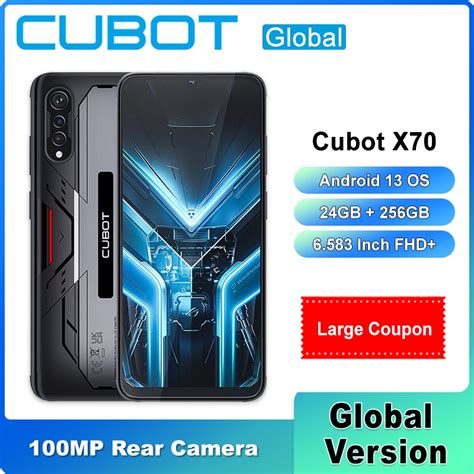 Cubot-X70-6-583-Inch-FHD-Smartphone-Android-13-Helio-G99-24GB-256GB ...