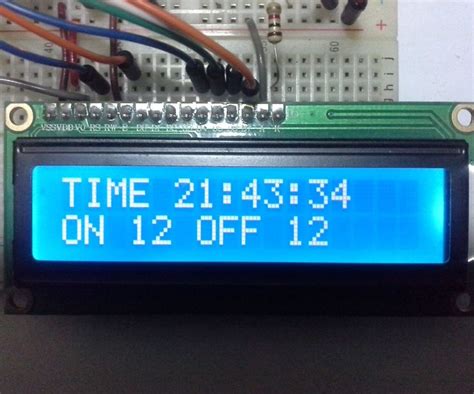 Arduino Timer With On/Off Set Point | Arduino, Arduino rtc, Arduino ...