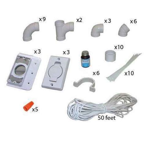 Central Vacuum Installation Kit 3 Inlet | Victoria & Sidney Vacuum Centre