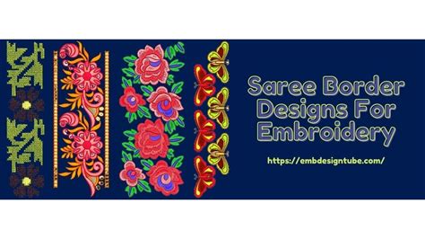 Saree Border Designs For Embroidery